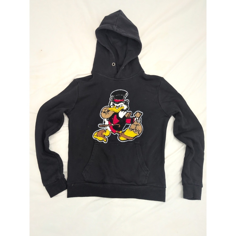 Legendary Rawyalty Scrooge McDuck Hoodie Black Kids 8 Small - no drawstring